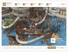 Tablet Screenshot of amaraworldhotels.com
